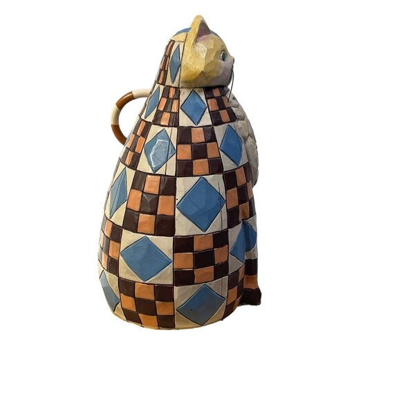 Vintage 2003 Jim Shore x Enesco Heartwood Creek ABIGAIL Cat Figurine in Box 6” - Picture 8 of 10